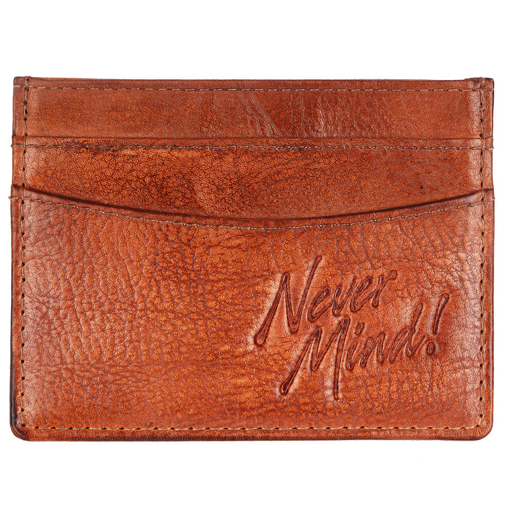 Never Mind Nmbgm145A Card-Holder Vintage Handmade Genuine Cowhide Leather Women Bag Western Handbag Purse