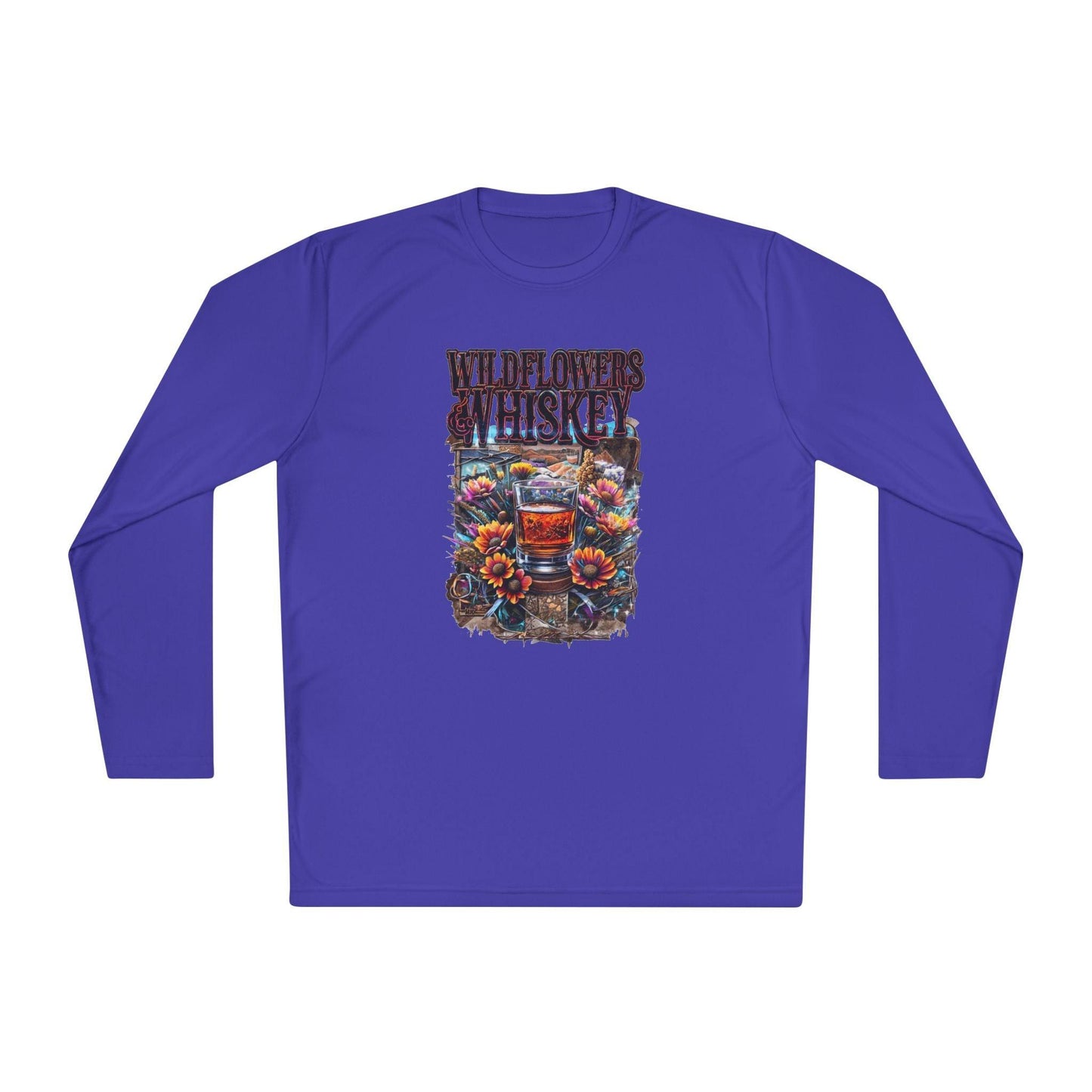 Wildflowers and Whiskey Lightweight Long Sleeve Tee