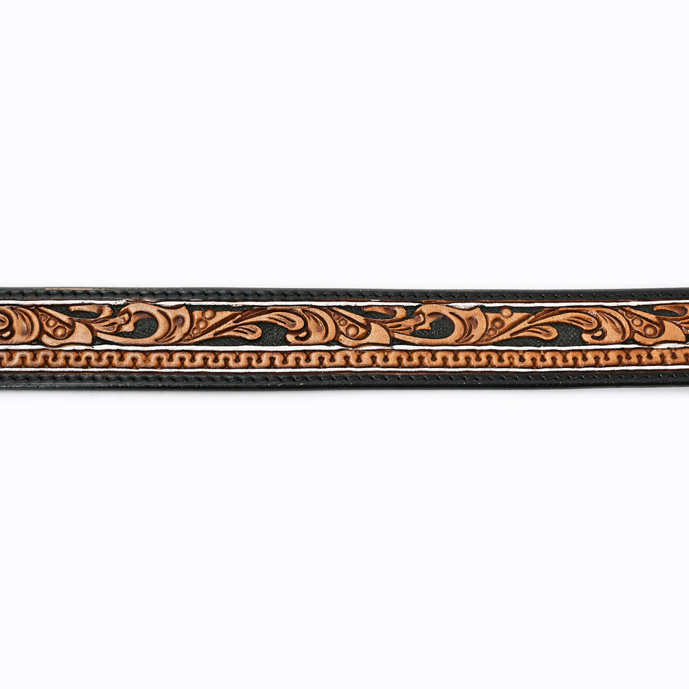 American Darling ADBLF109-L Beautifully Hand Tooled Genuine American Leather Belt Men and Women