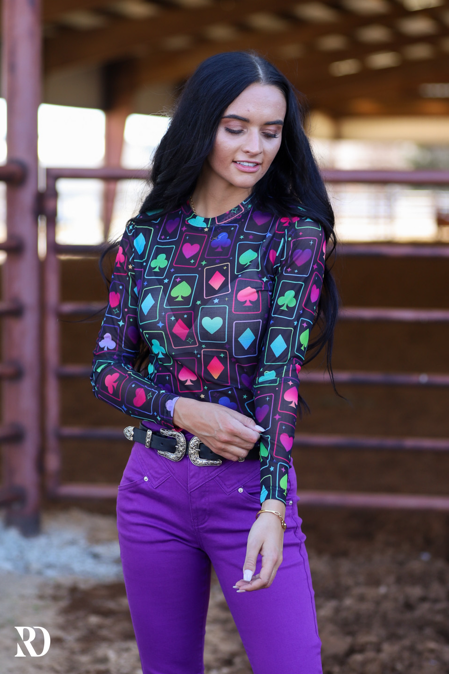 HIGH ROLLER MESH LAYERING TOP