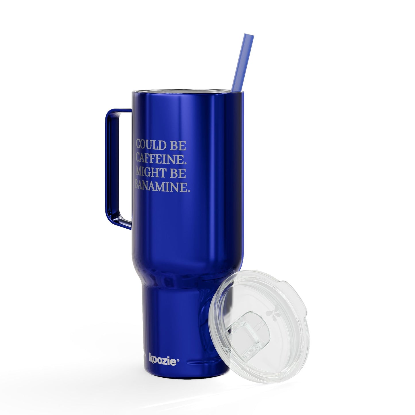 Insulated Tumbler with Lid, 40oz (Engraving) - Caffeine/Banamine
