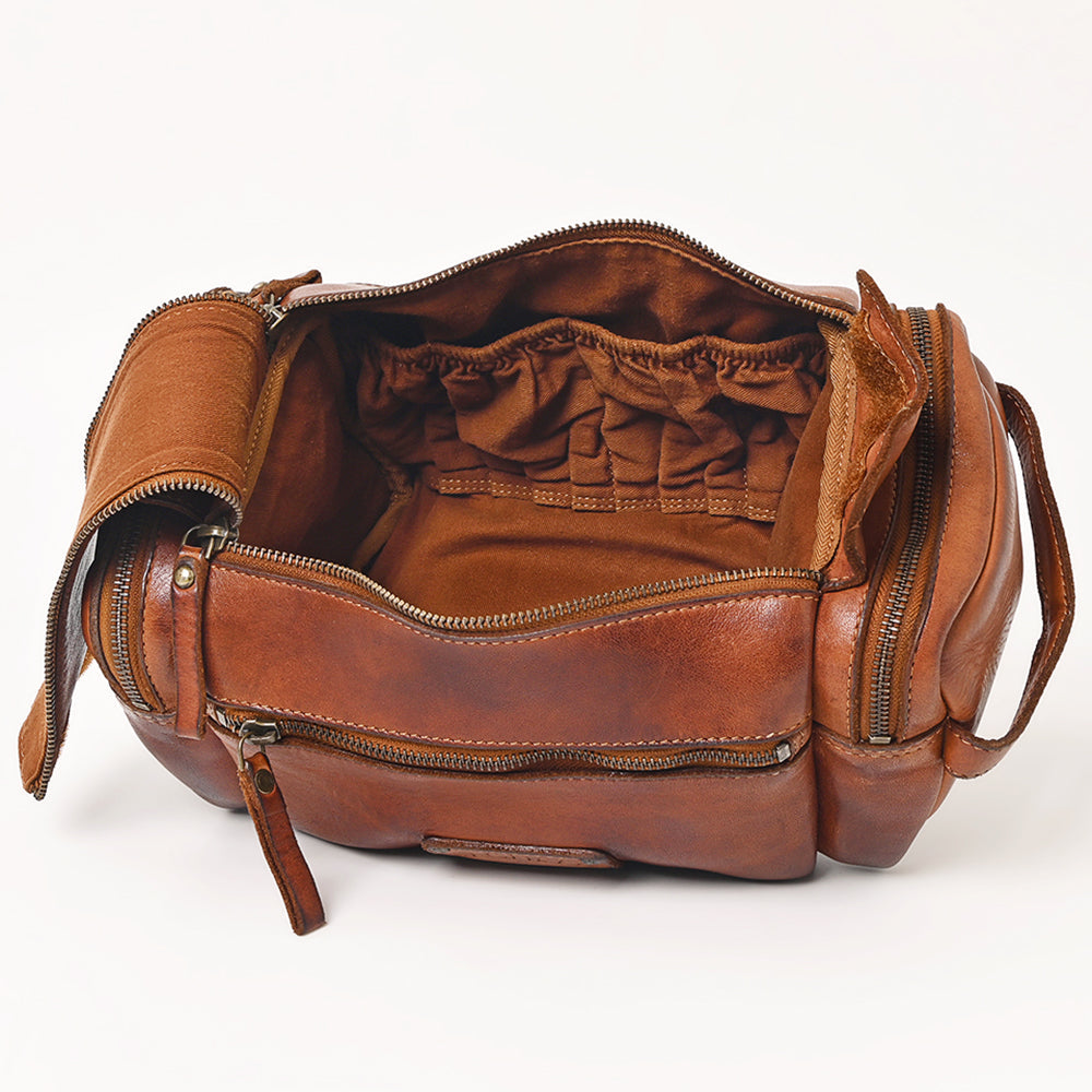 Spaghetti Western Swc400Cg Duffel Vintage Handmade Drum Dyed Genuine European Cowhide Leather Women Bag Western Handbag Purse