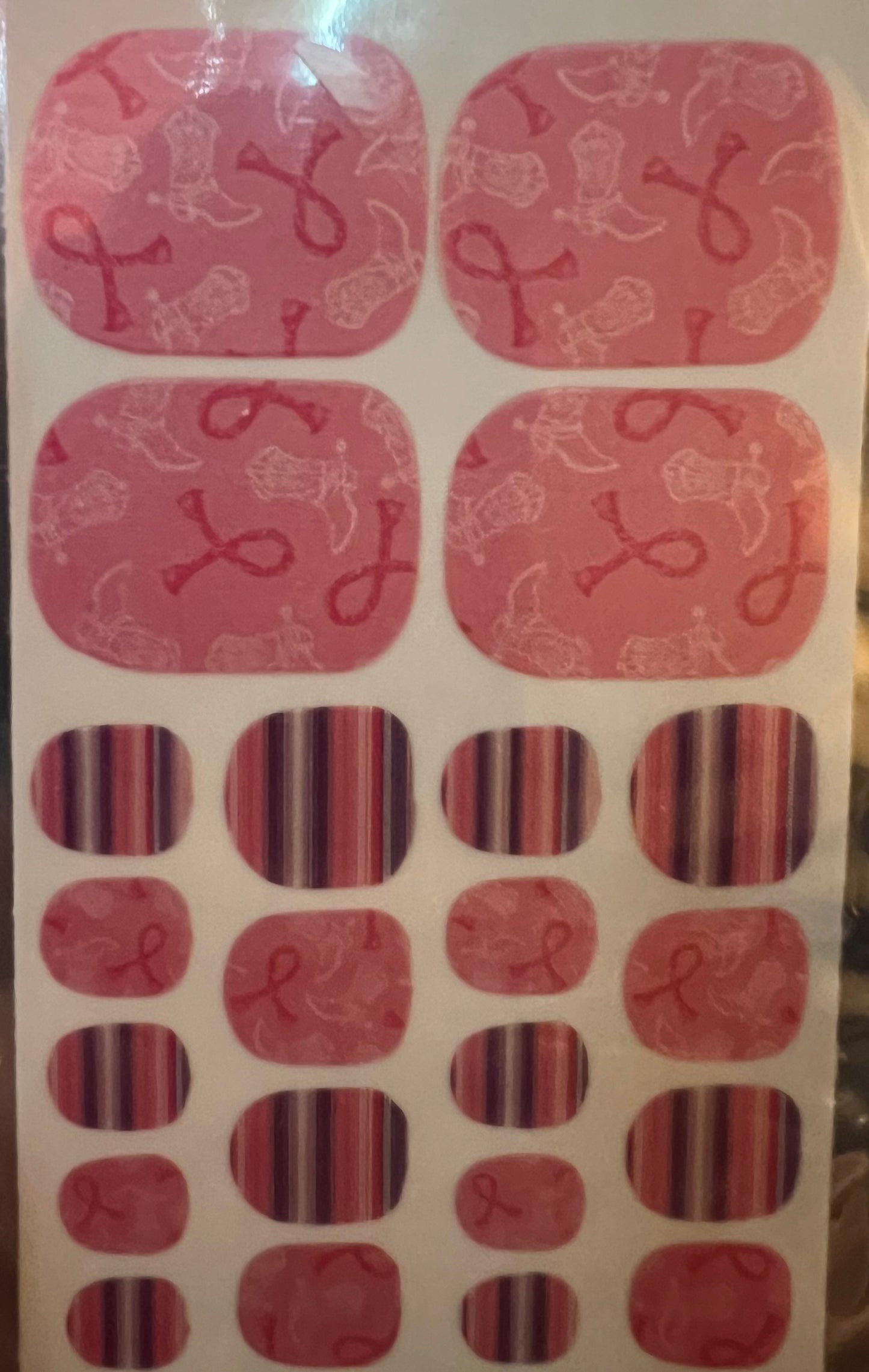 Kickin Cancer PediNail Polish Strips