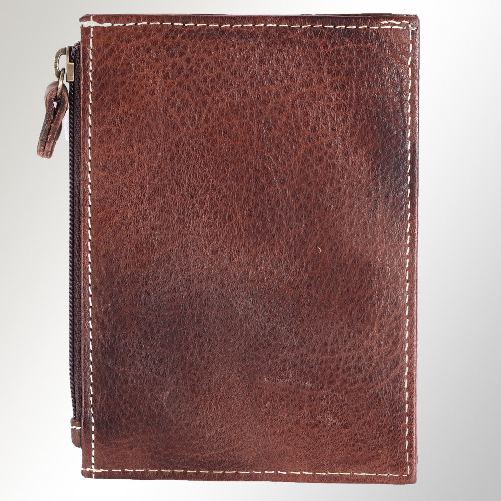 Never Mind Nmbgm130E Wallet Vintage Handmade Genuine Cowhide Leather Women Bag Western Handbag Purse