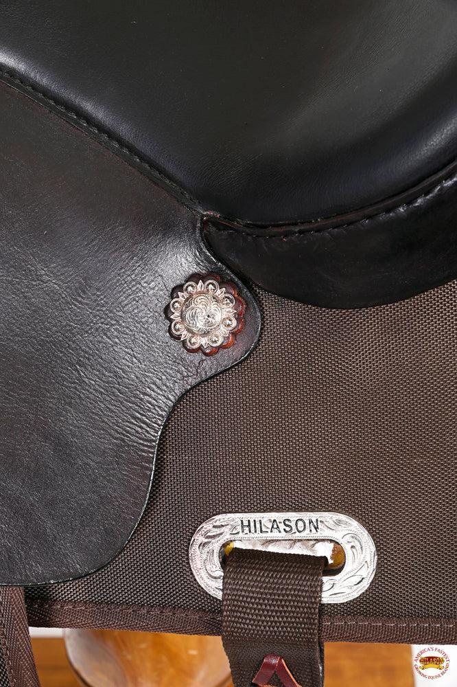 Hilason Horse Trail Pleasure Endurance Synthetic Saddle Brown