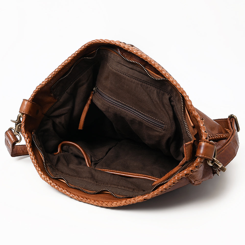 Never Mind NMBGM162 Cross Body I Vintage Handmade Genuine Cowhide Leather Women Bag Western Handbag Purse