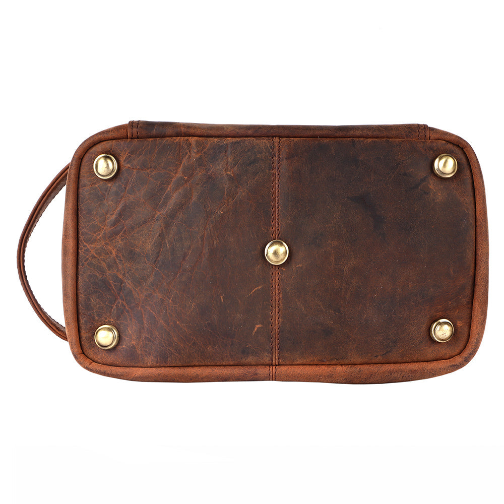 OHLAY OHM106B DUFFEL Genuine Leather women bag western handbag purse