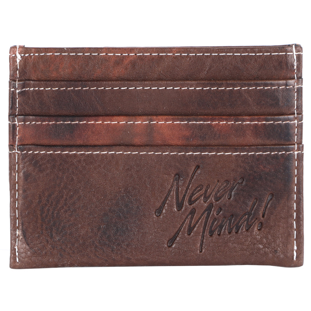 Never Mind Nmbgm131D Wallet Vintage Handmade Genuine Cowhide Leather Women Bag Western Handbag Purse