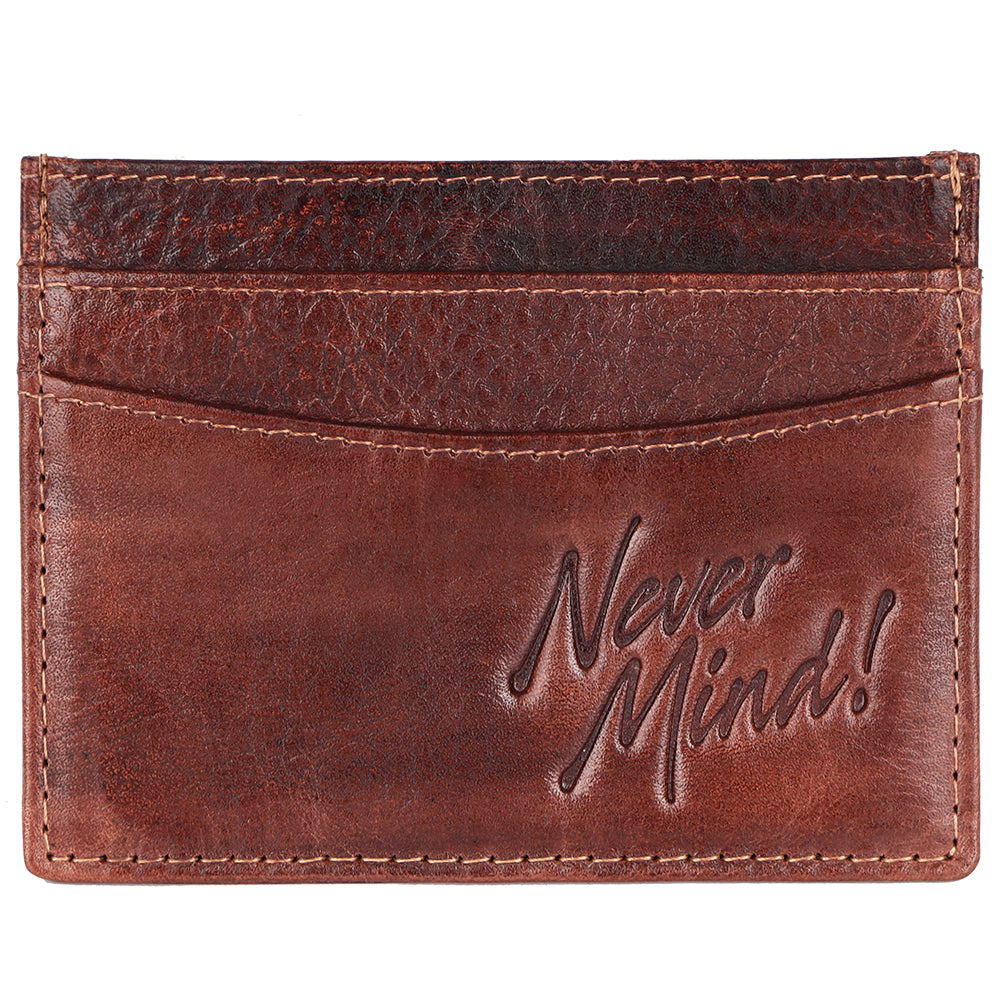 Never Mind Nmbgm145C Card-Holder Vintage Handmade Genuine Cowhide Leather Women Bag Western Handbag Purse