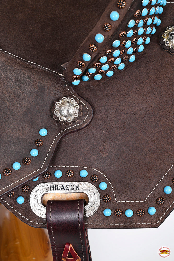 Western Flex Tree Saddle For Barrels And Trails Biothane Tack