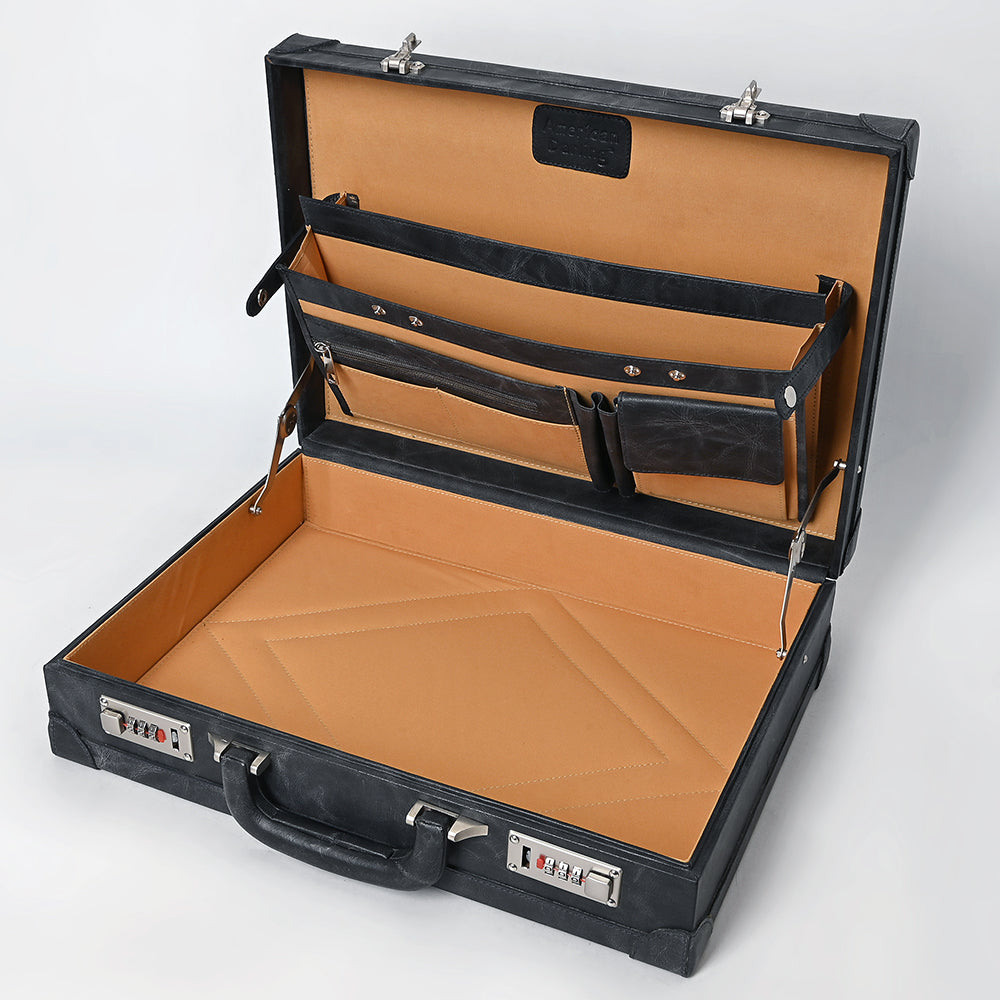 American Darling Jewelry Case Hand Tool Genuine Leather Women Bag Western Handbag Purse