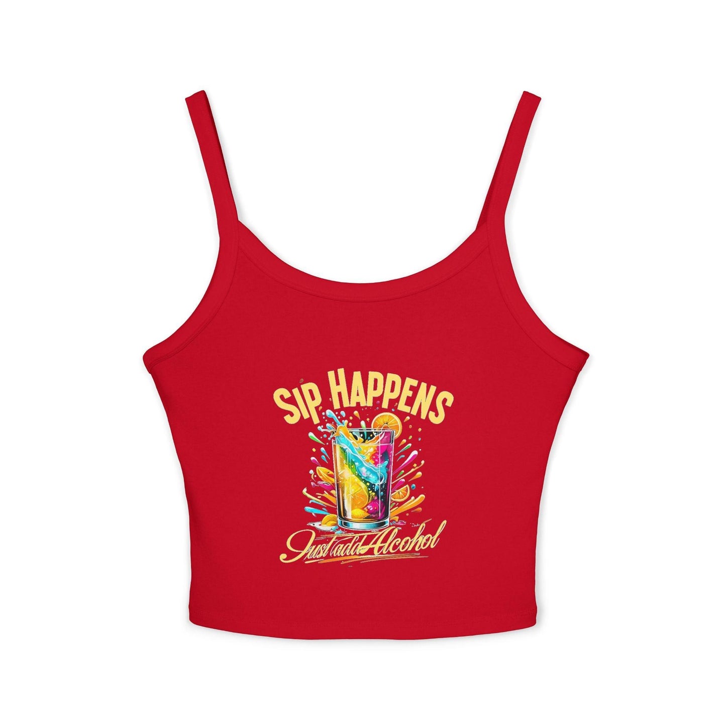 Playful & Stylish Womens Spaghetti Strap Tank Top