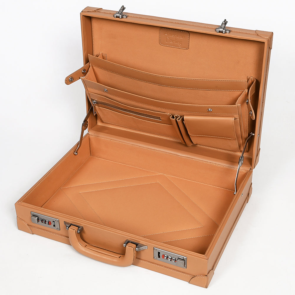 American Darling Jewelry Case Hand Tool Genuine Leather Women Bag Western Handbag Purse