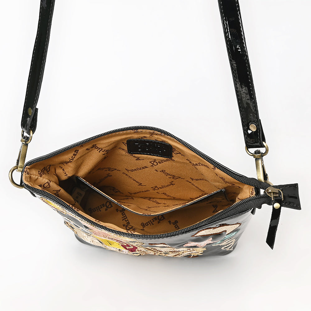 American Darling Crossbody Genuine Leather Women Bag Western Handbag Purse