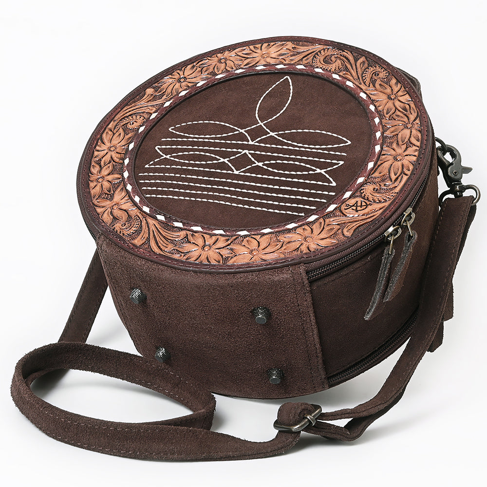 American Darling Canteen Bag Beautifully Suede Leather women bag Handbag