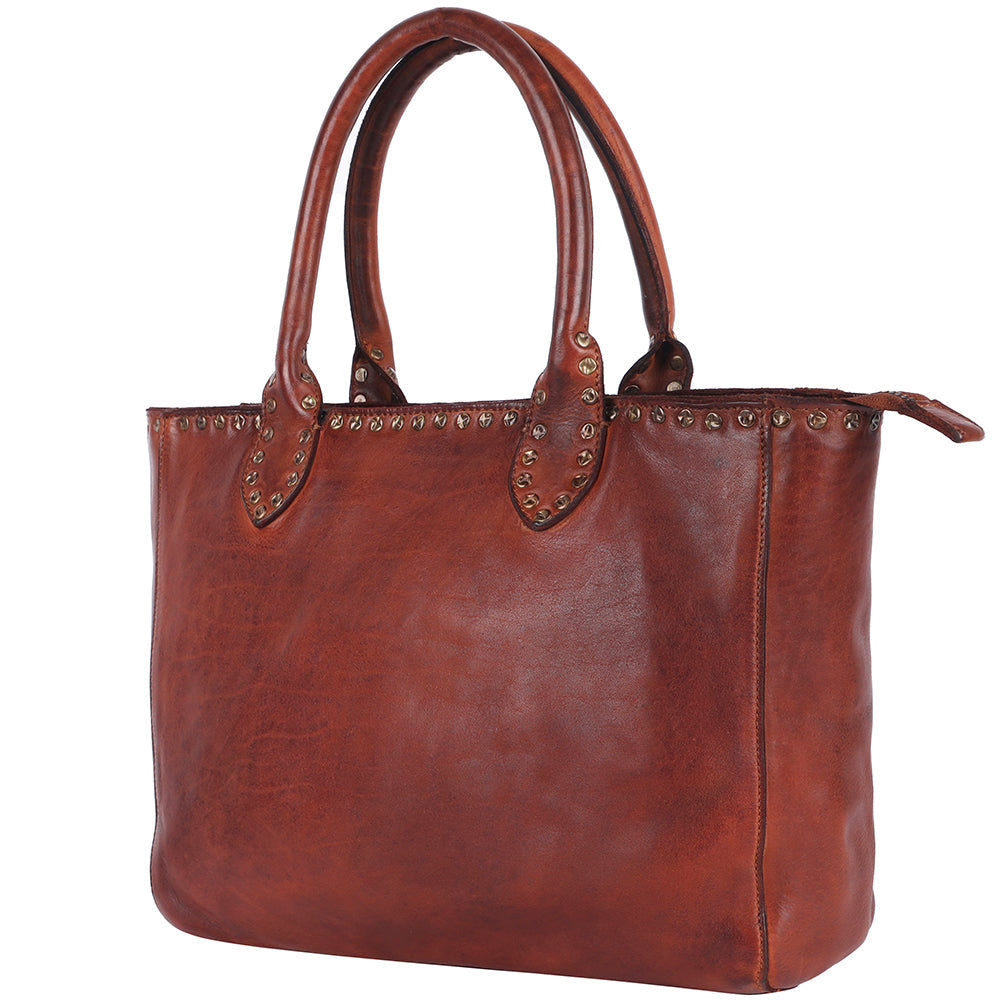 Spaghetti Western Tote Genuine Leather women bag western handbag purse