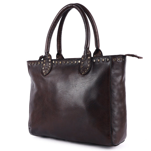 Spaghetti Western Tote Genuine Leather women bag western handbag purse