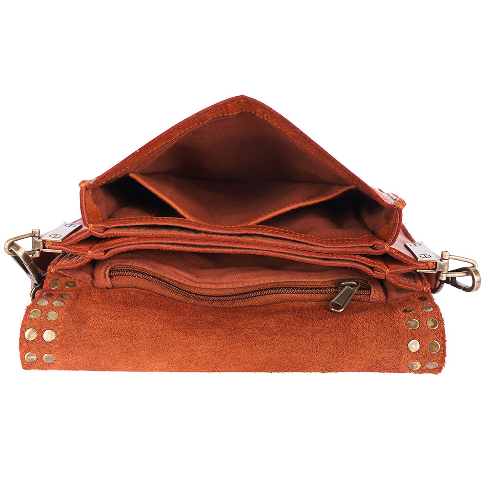 Spaghetti Western Crossbody Genuine Leather women bag western handbag purse