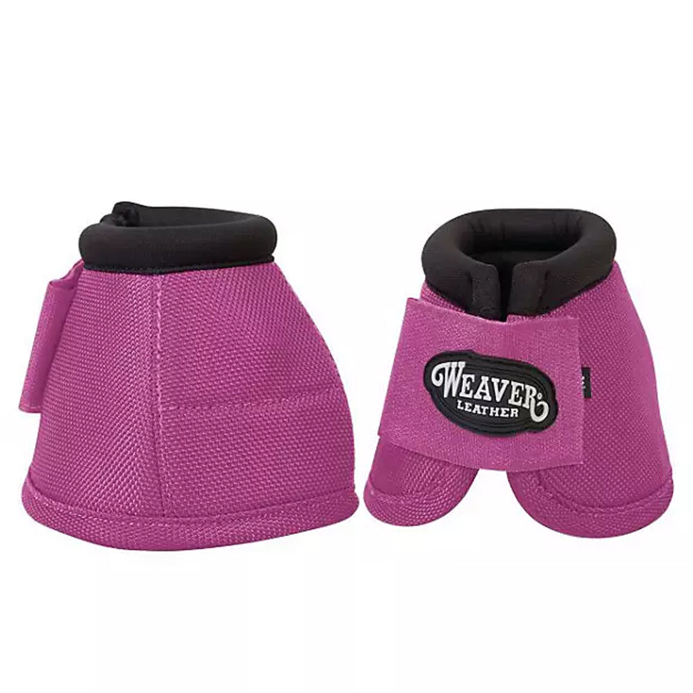 Weaver Leather Neoprene Lining Ballistic No-Turn Bell Boots Pink