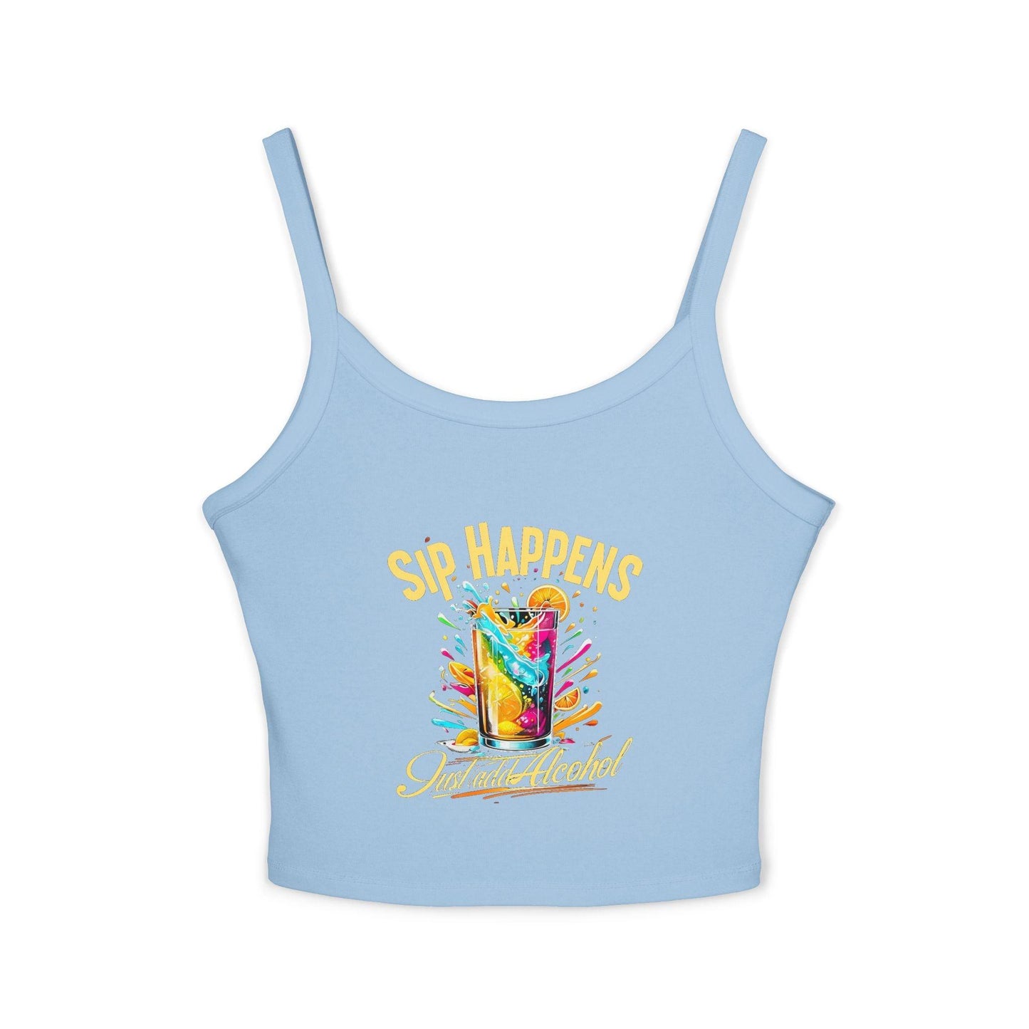 Playful & Stylish Womens Spaghetti Strap Tank Top