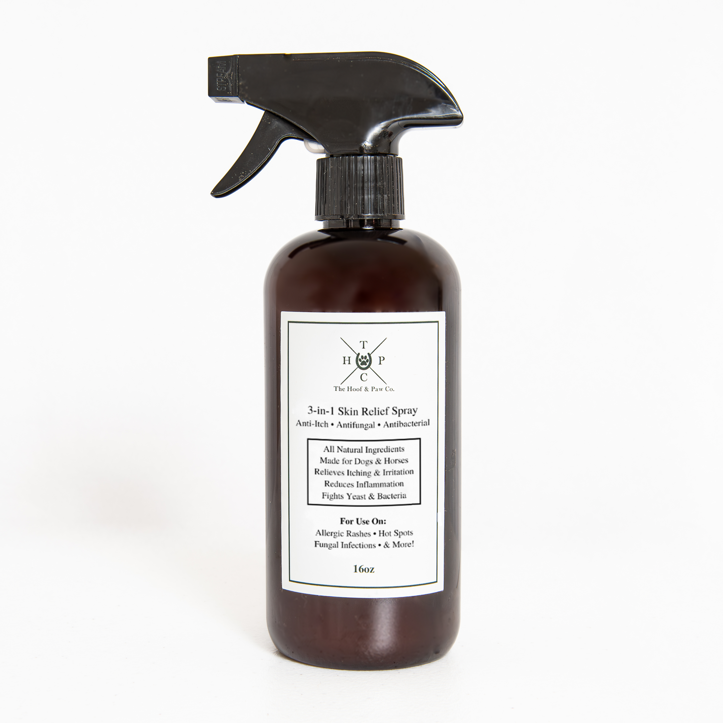 All Natural 3-in-1 Skin Relief Spray - for Dogs & Horses (8oz or 16oz)