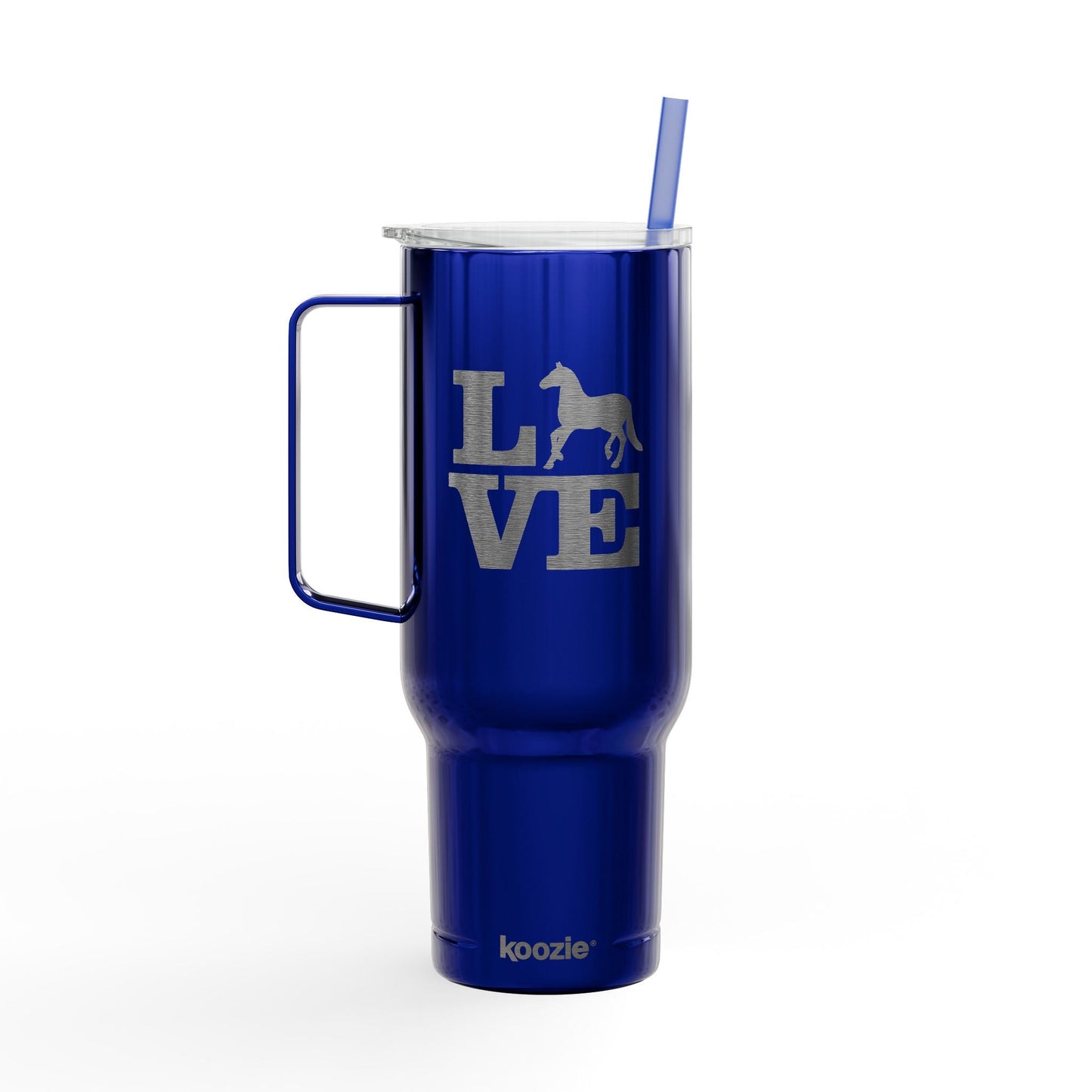 Insulated Tumbler with Lid, 40oz (Engraving) - Love