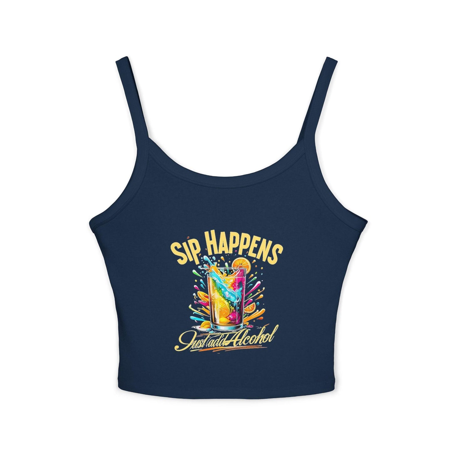 Playful & Stylish Womens Spaghetti Strap Tank Top