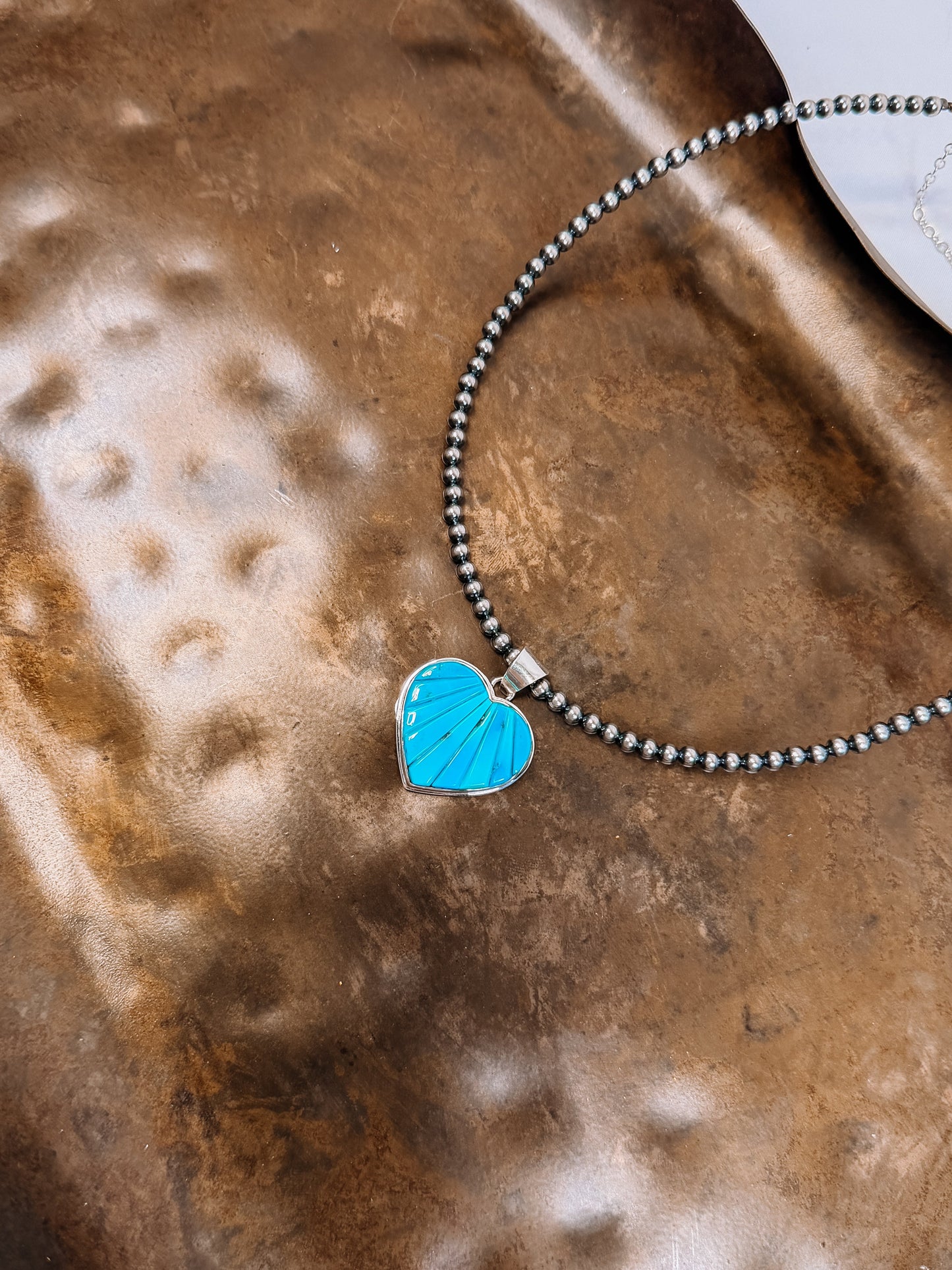 Obion Turquoise Heart Necklace Pendant