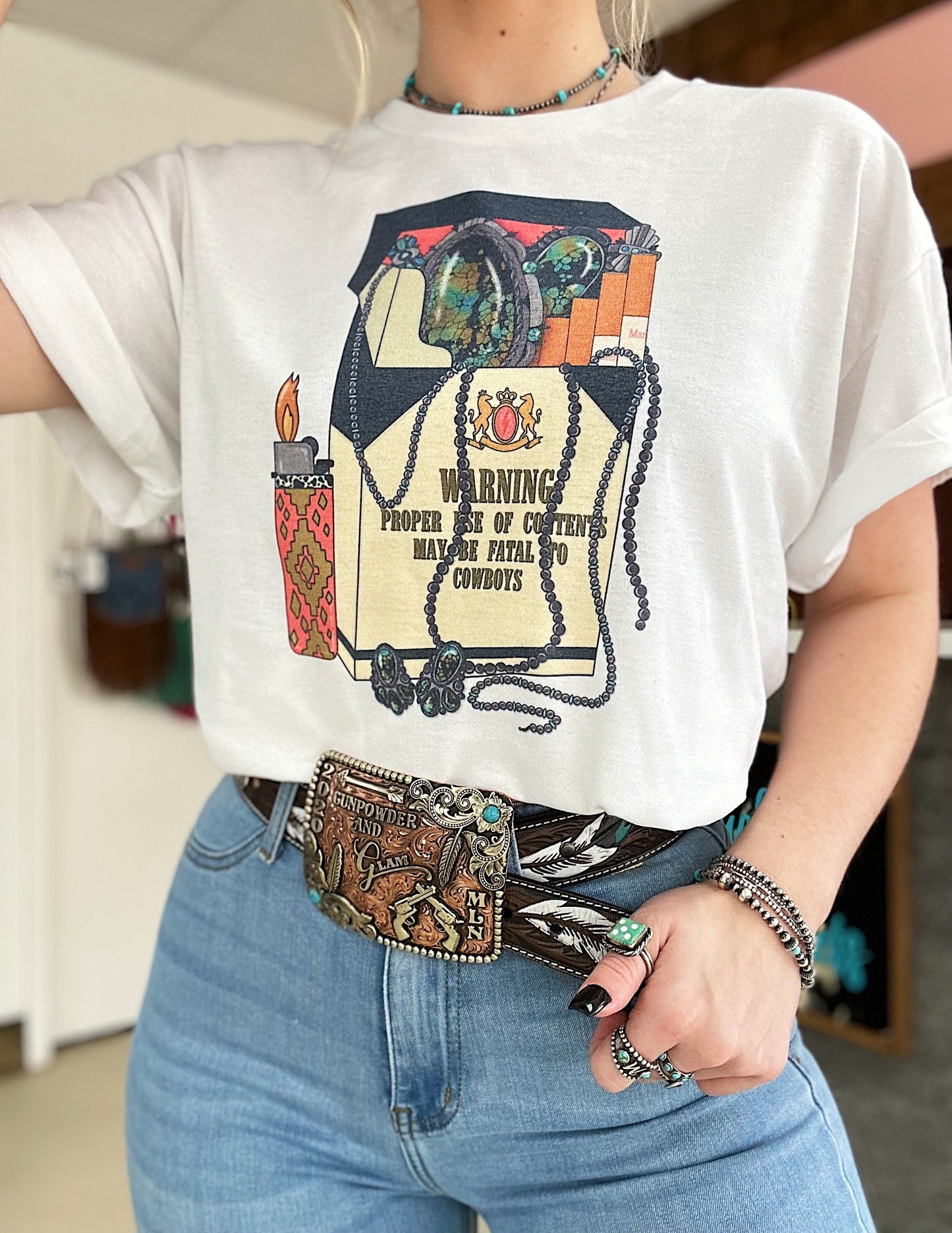 Fatal To Cowboys TEE or CREWNECK