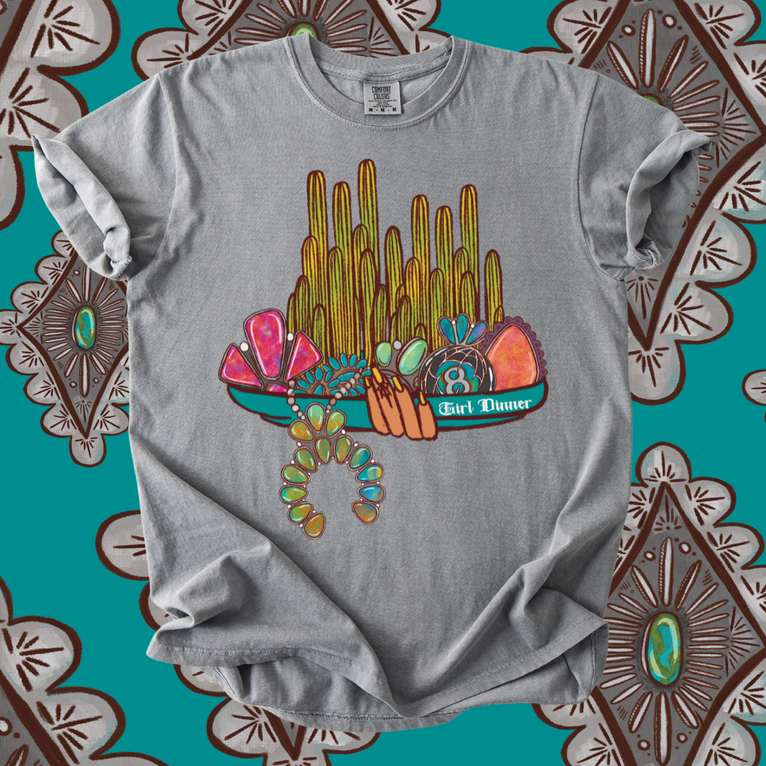 Girl Dinner tee