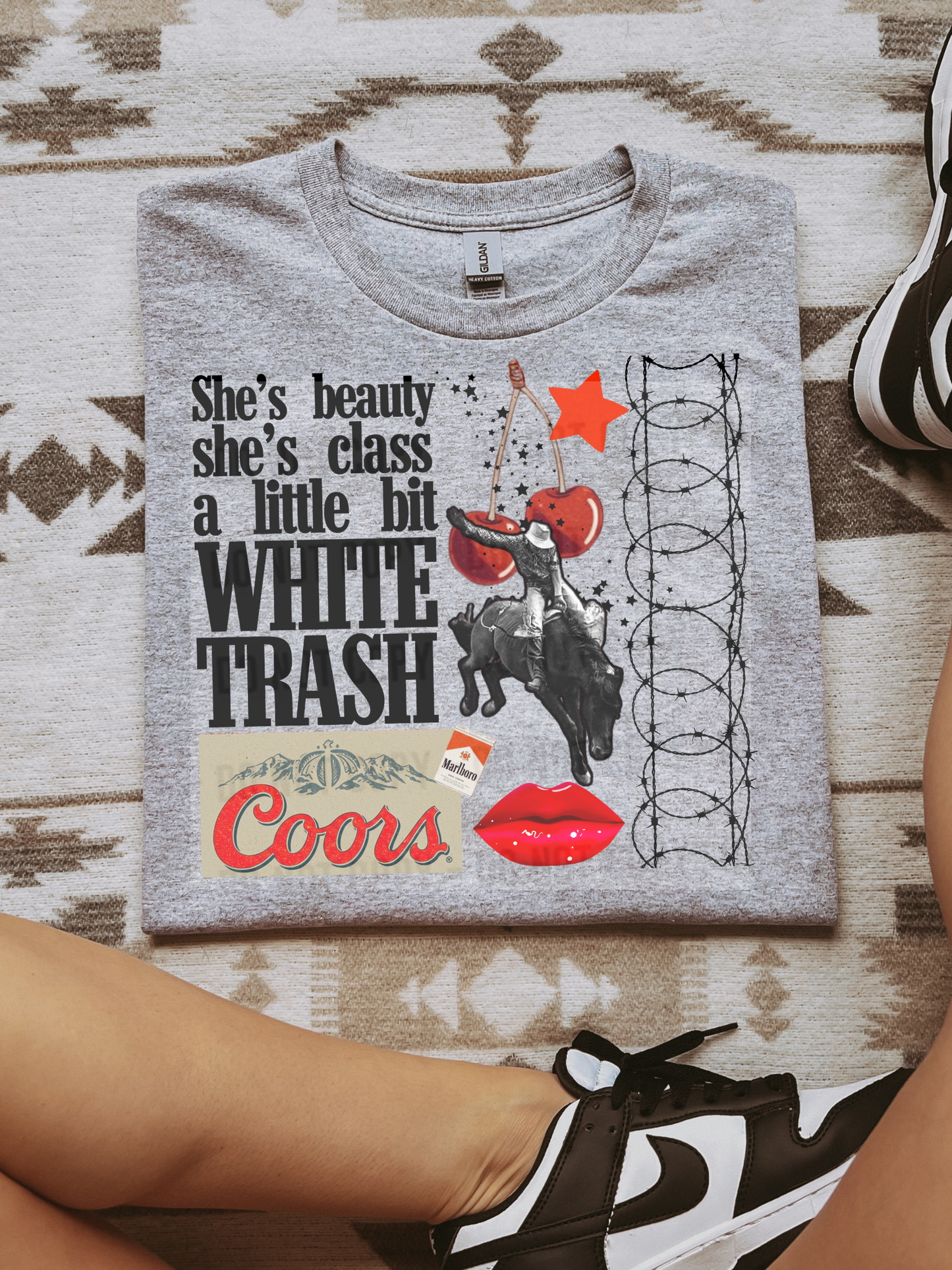 White Trash TEE or CREWNECK