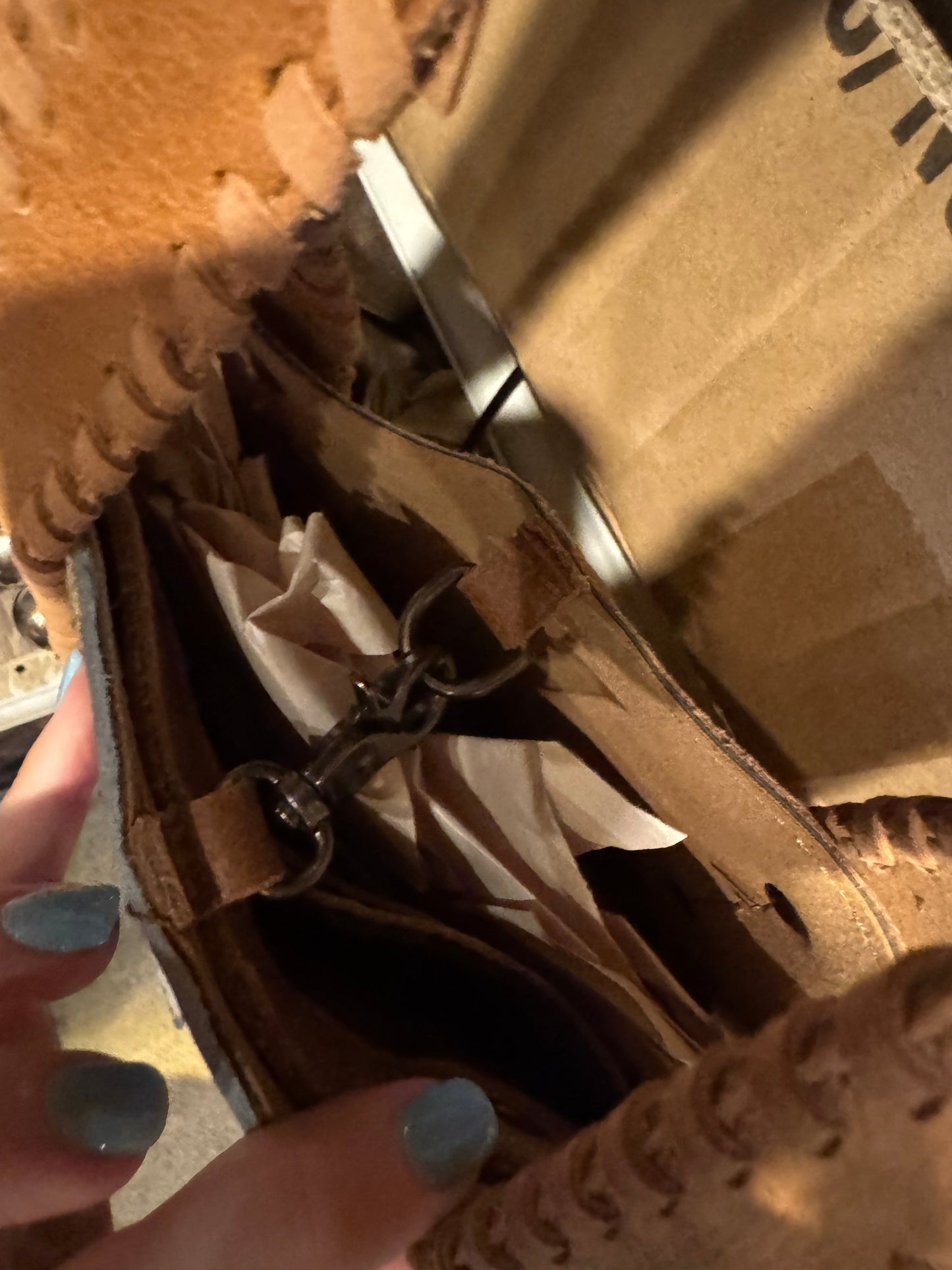 Cowhide Handbag
