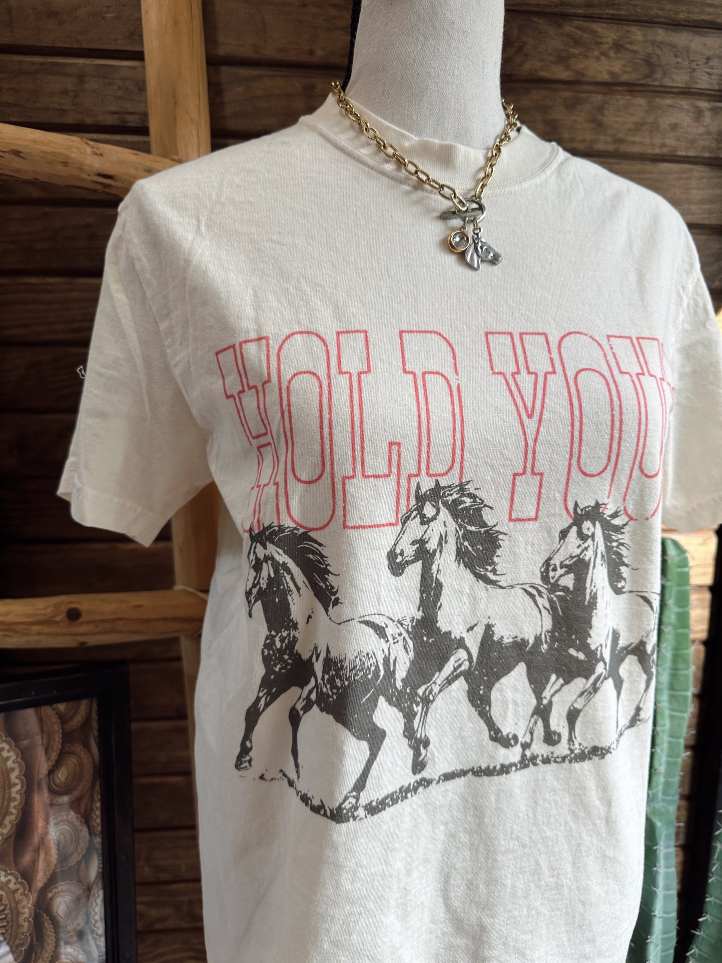 The Hold Your Horses Tee - XL