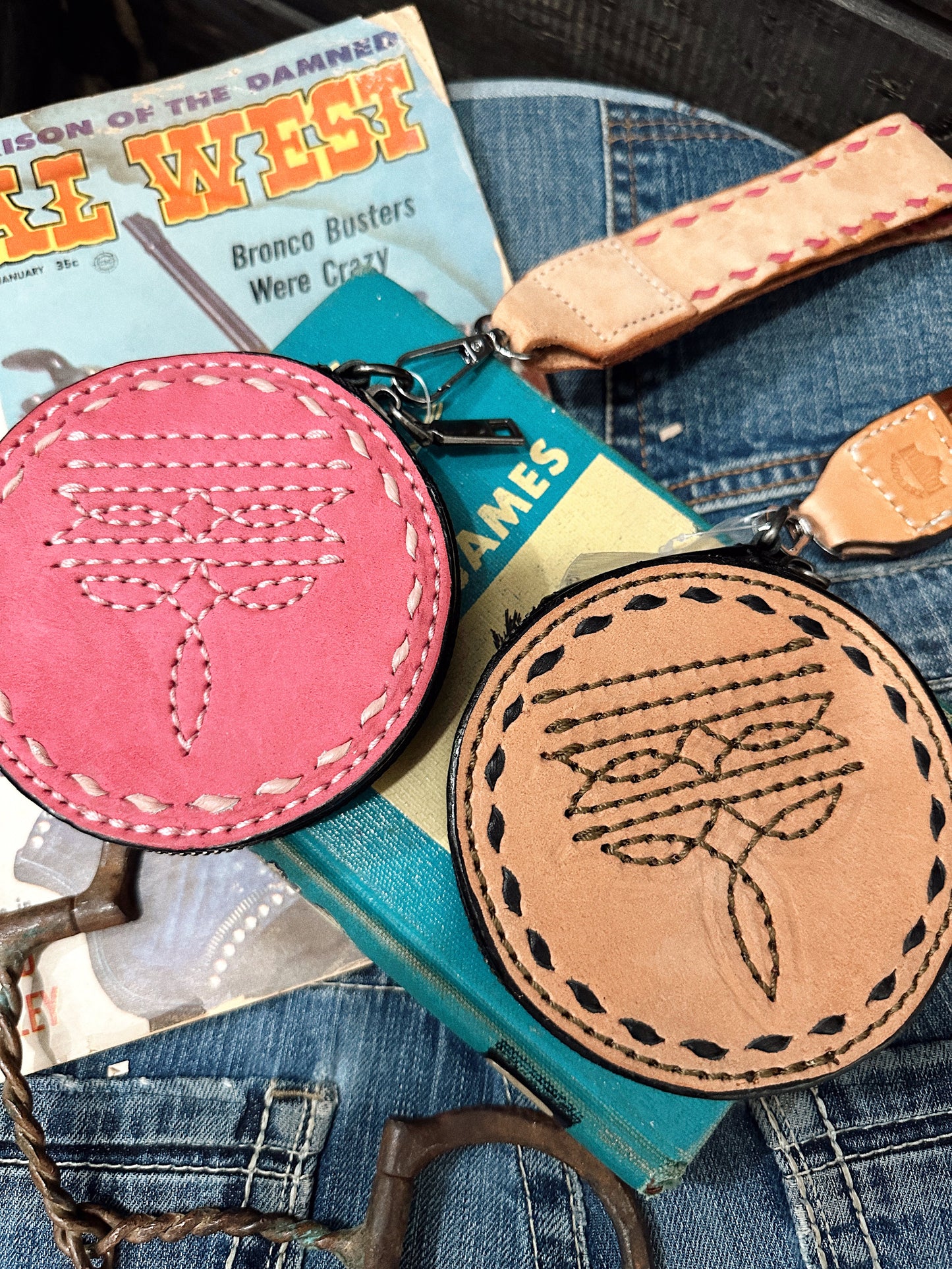 The Boot Stitch Coin Bag