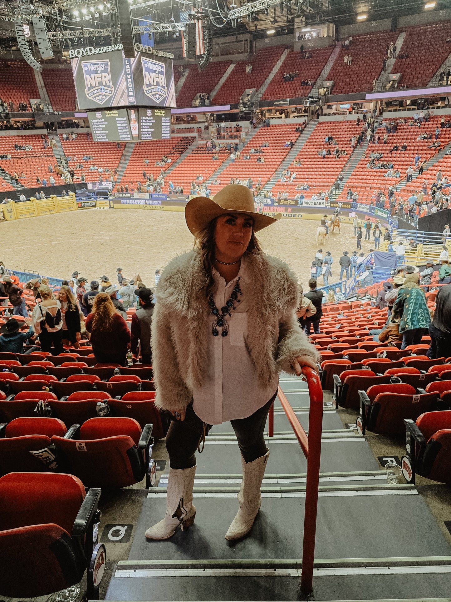 KITTIE K FAUX FUR NFR JACKET