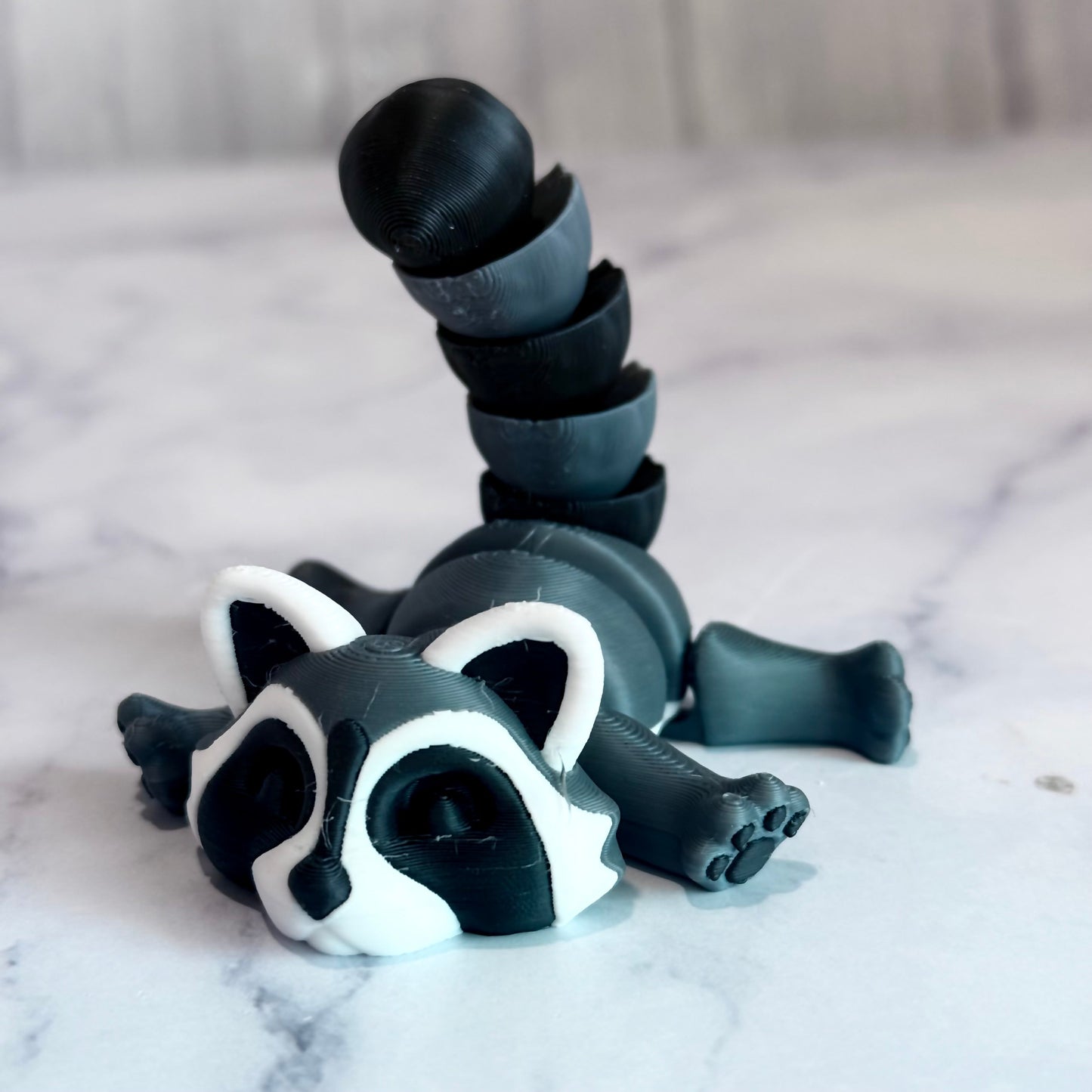 TRASH PANDA ‘Ricky’ Raccoon 3D Deluxe Charm - Tumbler Handle Charm