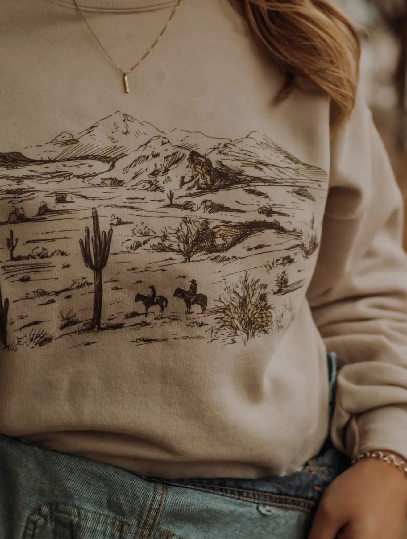 The Desert Cowboy Top