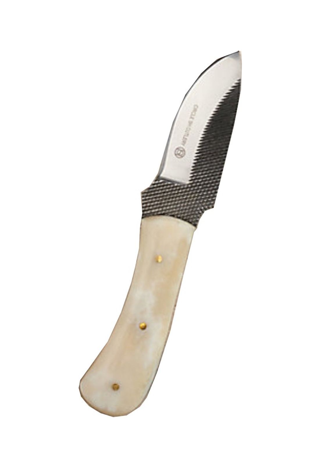 CIRCLE SH - Circle SH Bone Rasp Blade Knife with Sheath