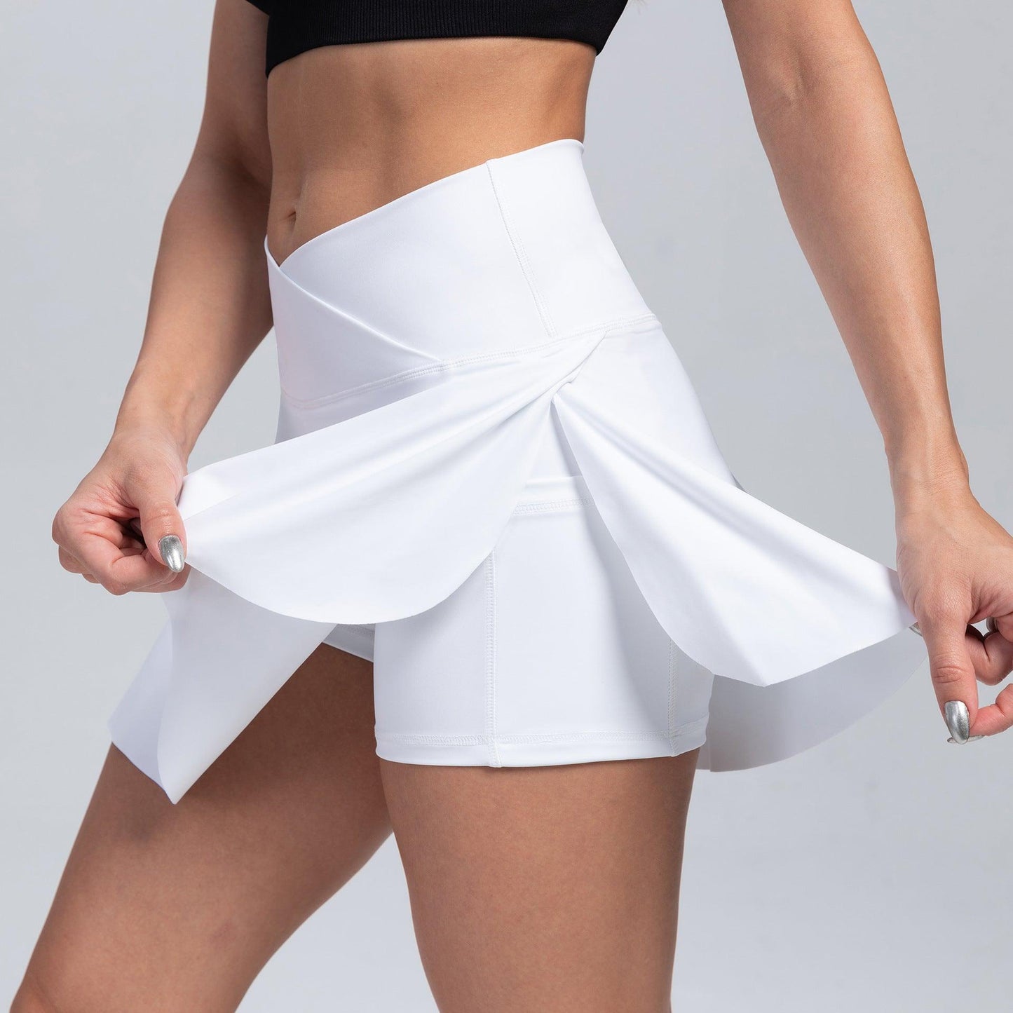 Cowgirl Fit High-Waisted Yoga Skirt Shorts | Sporty, Stylish & Comfortable Activewear