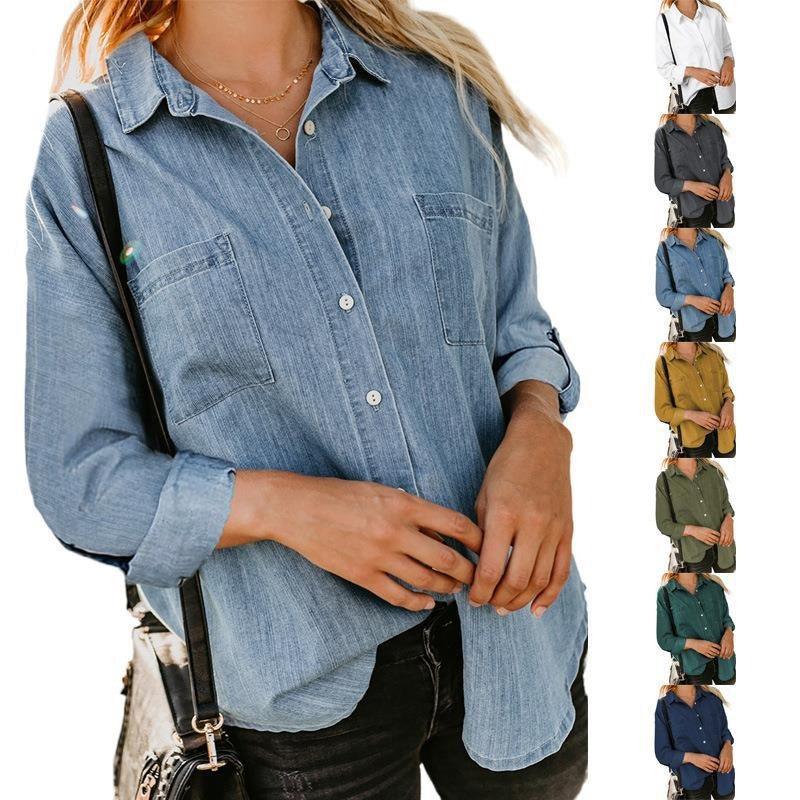 SilkSoft Loose Fit Denim Shirt