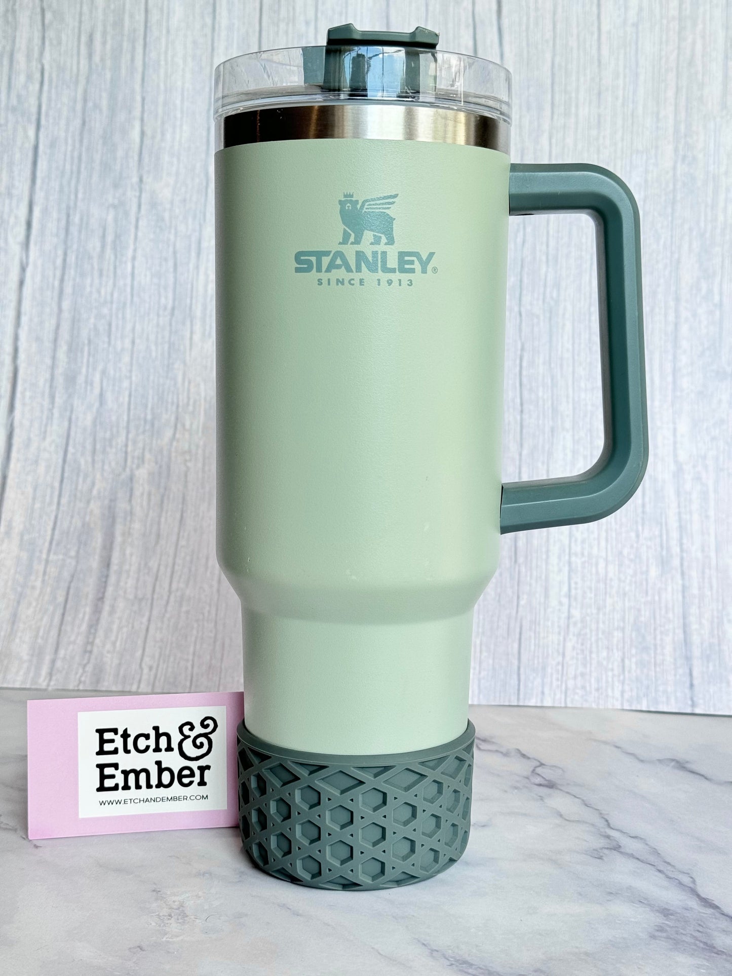 DESERT SAGE WAFFLE Tumbler Boot -fits 20-40oz