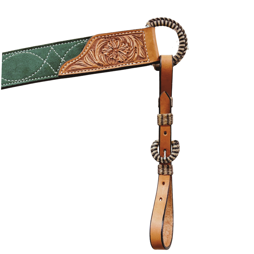 3012- 2" Emerald Cowboy Stitch