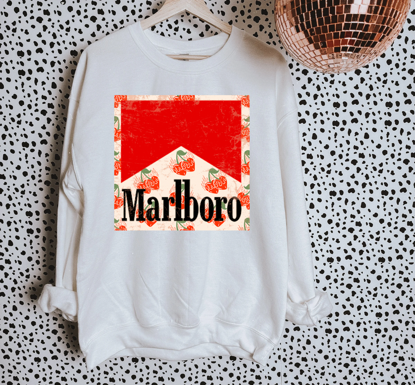 Cherry Boro TEE or CREWNECK