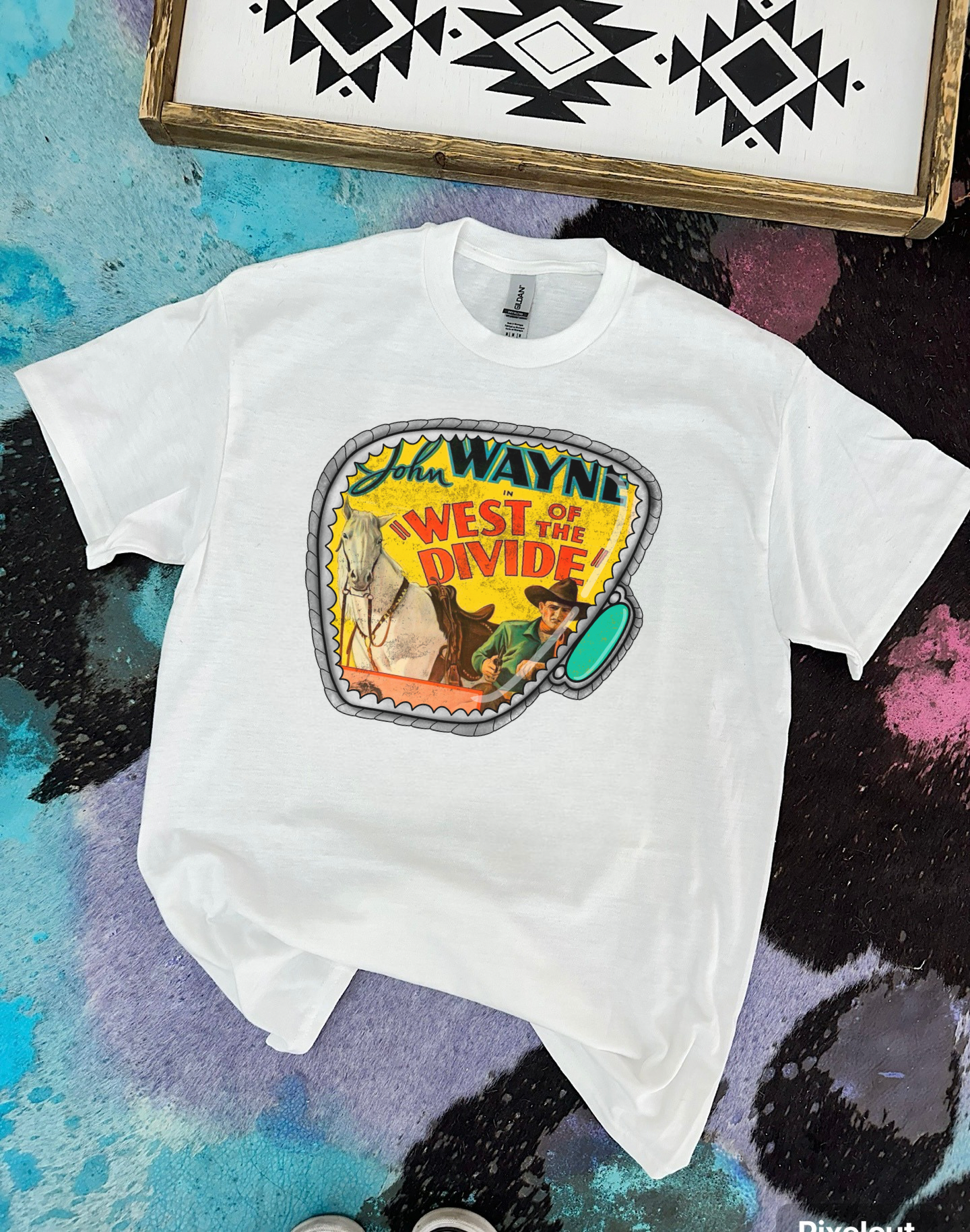 J Wayne Tee or Crewneck