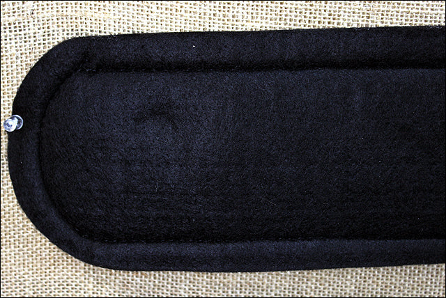 24 Inch Weaver Felt Lined Straight Smart Horse Cinch Roll Snug Buckle