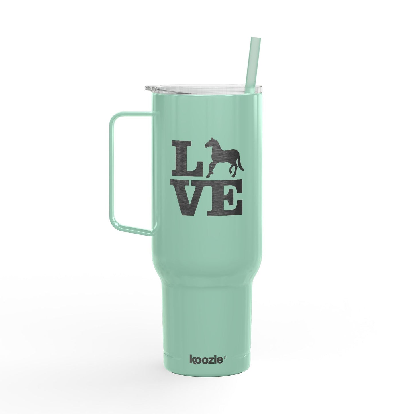 Insulated Tumbler with Lid, 40oz (Engraving) - Love