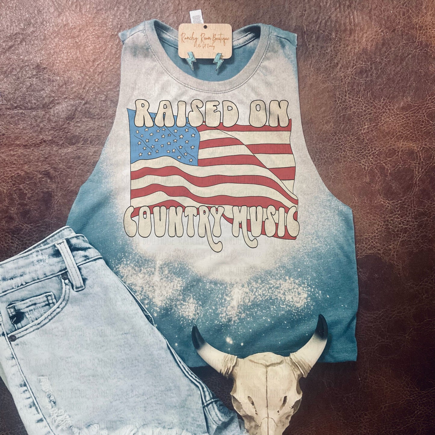 Raised on Country Music Crop