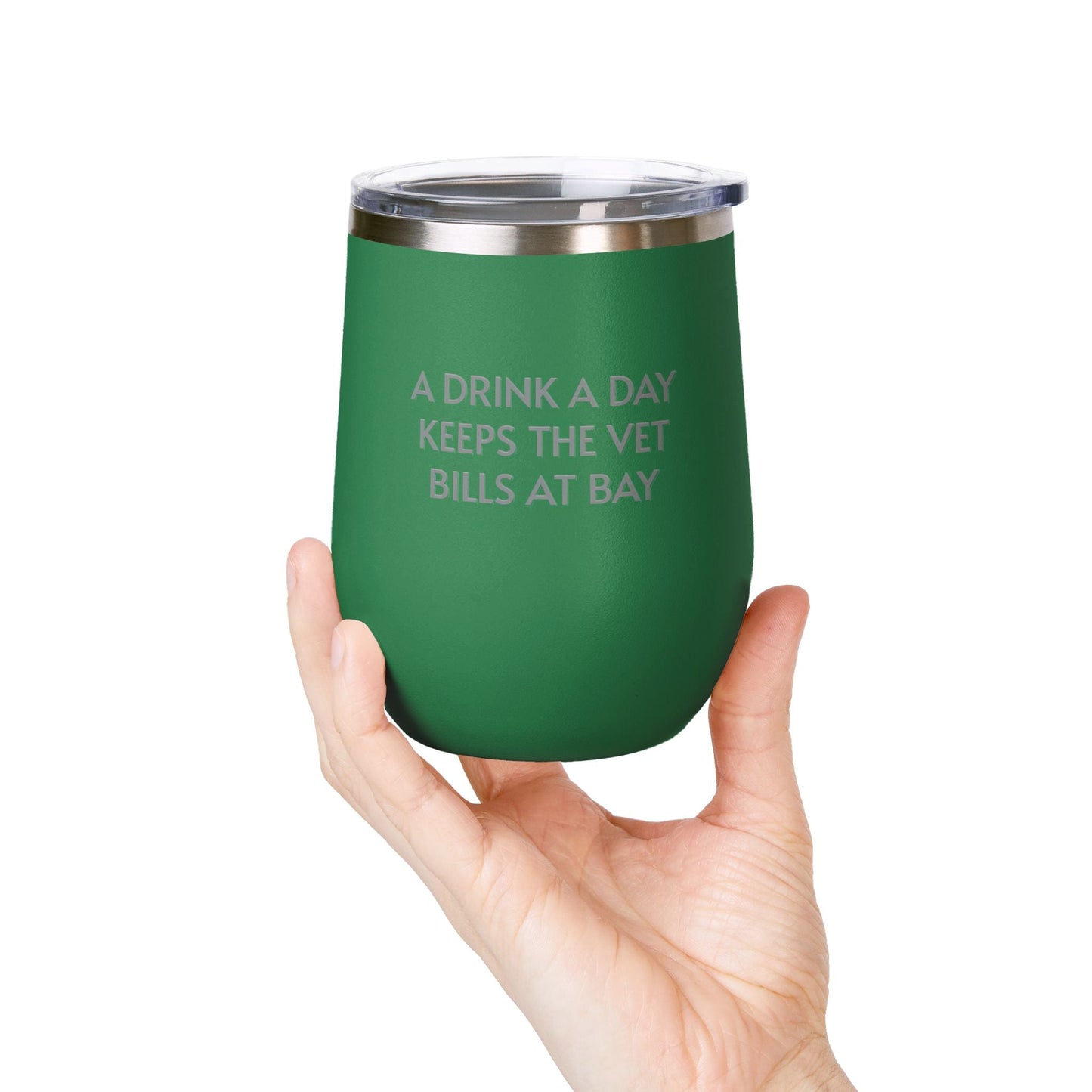 Wine Tumbler, 12oz - A Drink A Day
