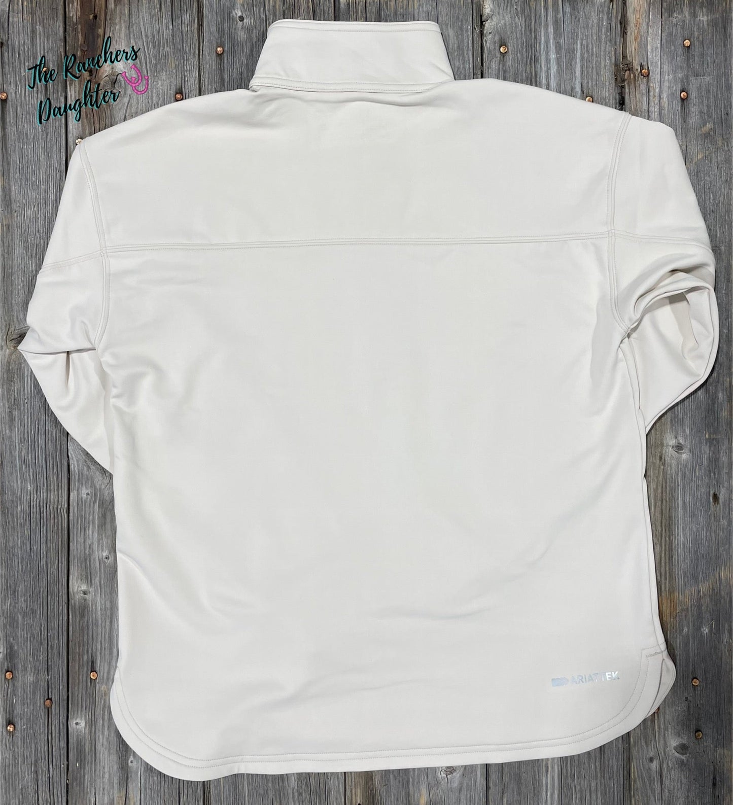 Ariat Women's Sandstone Breeze Logo 1/2 Zip Tek Sweatshirt