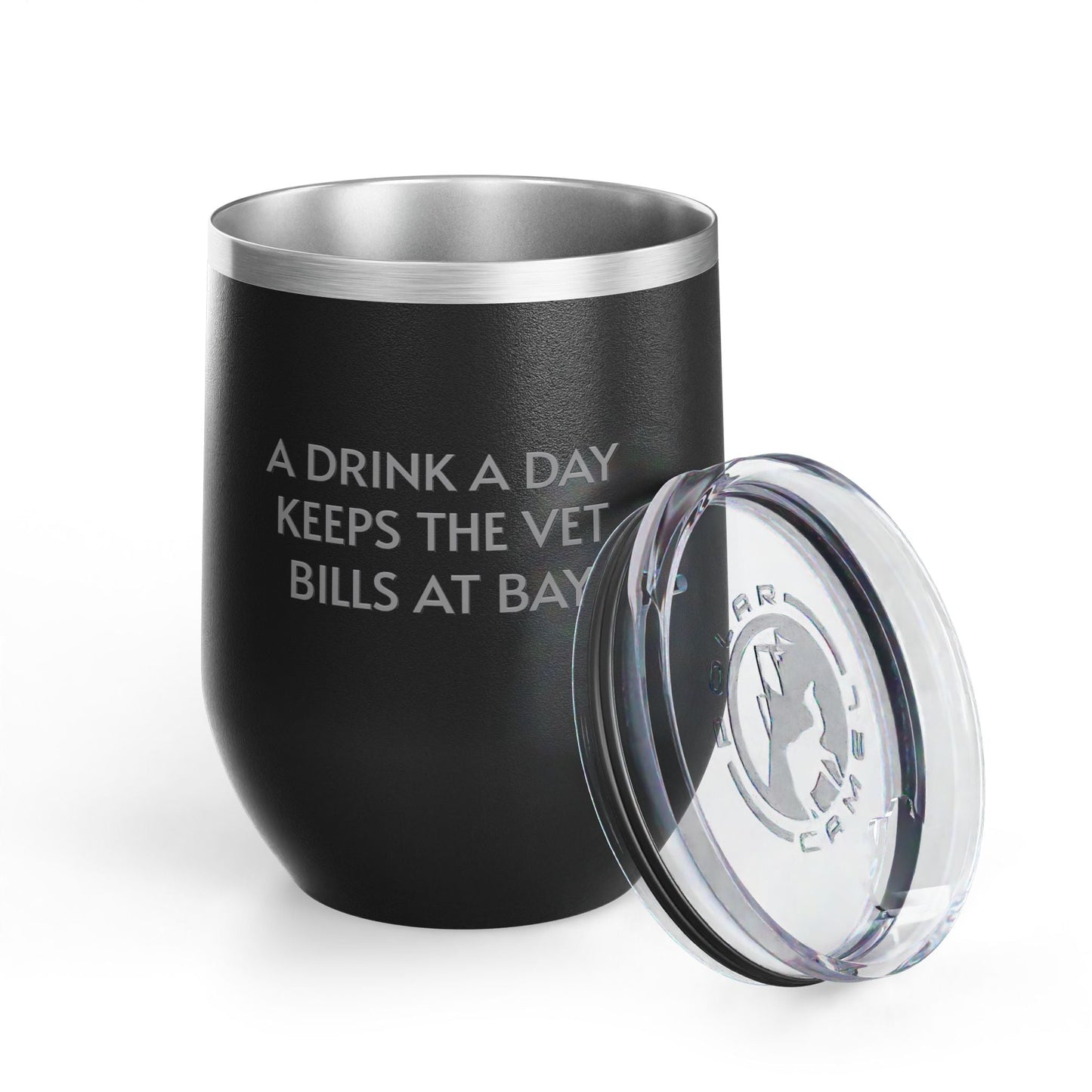 Wine Tumbler, 12oz - A Drink A Day